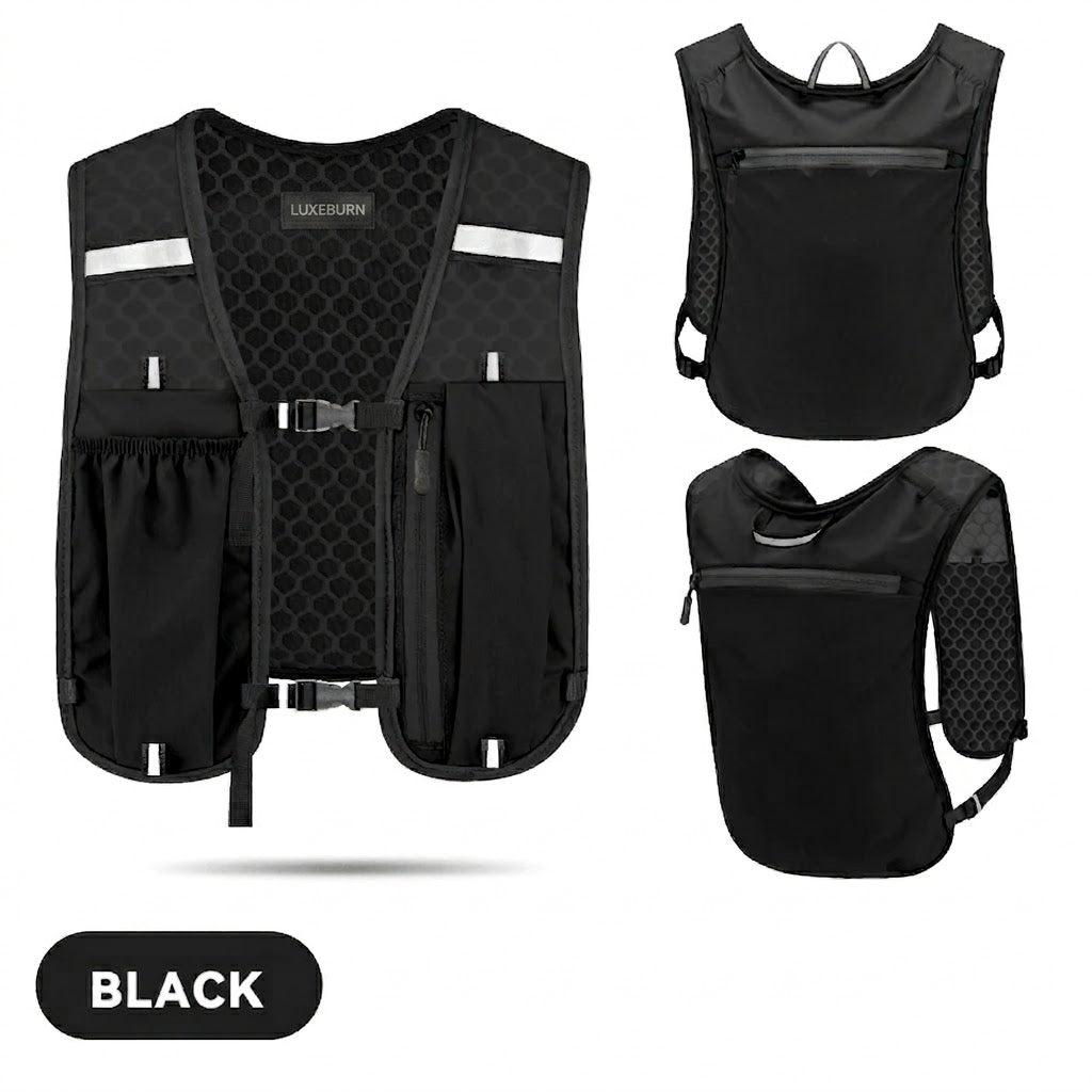 LuxeBurn Lightweight Waterproof Nylon Cycling/Running Vest (Authentic)