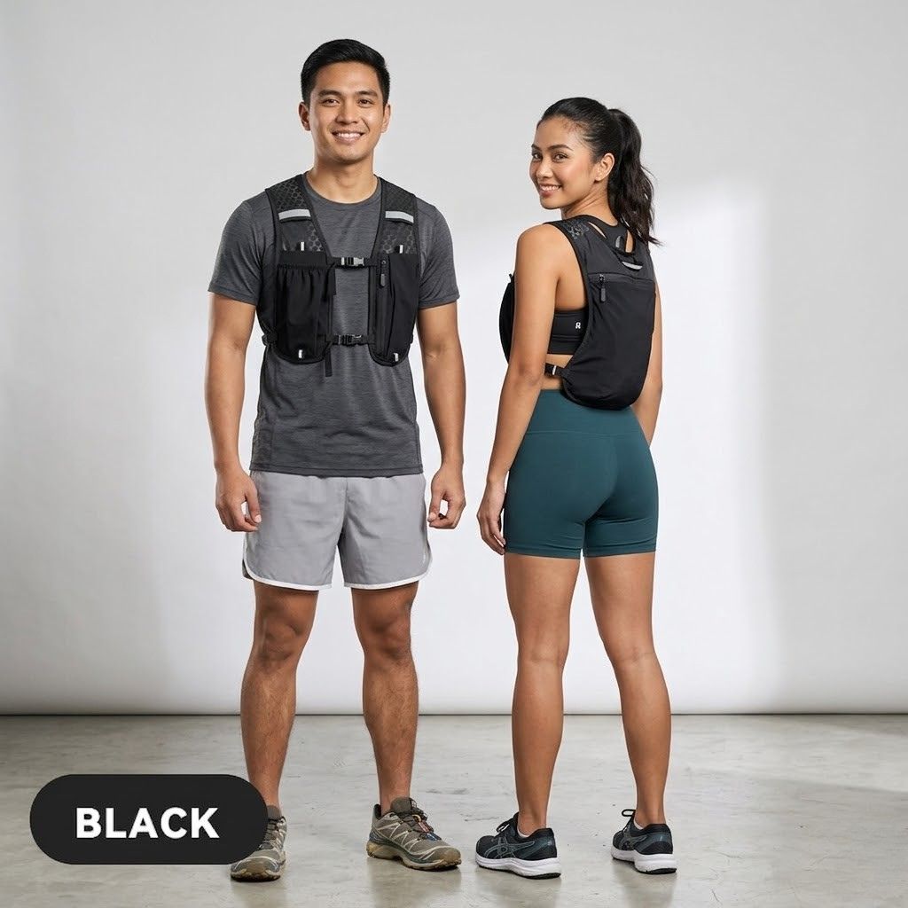 LuxeBurn Lightweight Waterproof Nylon Cycling/Running Vest (Authentic)