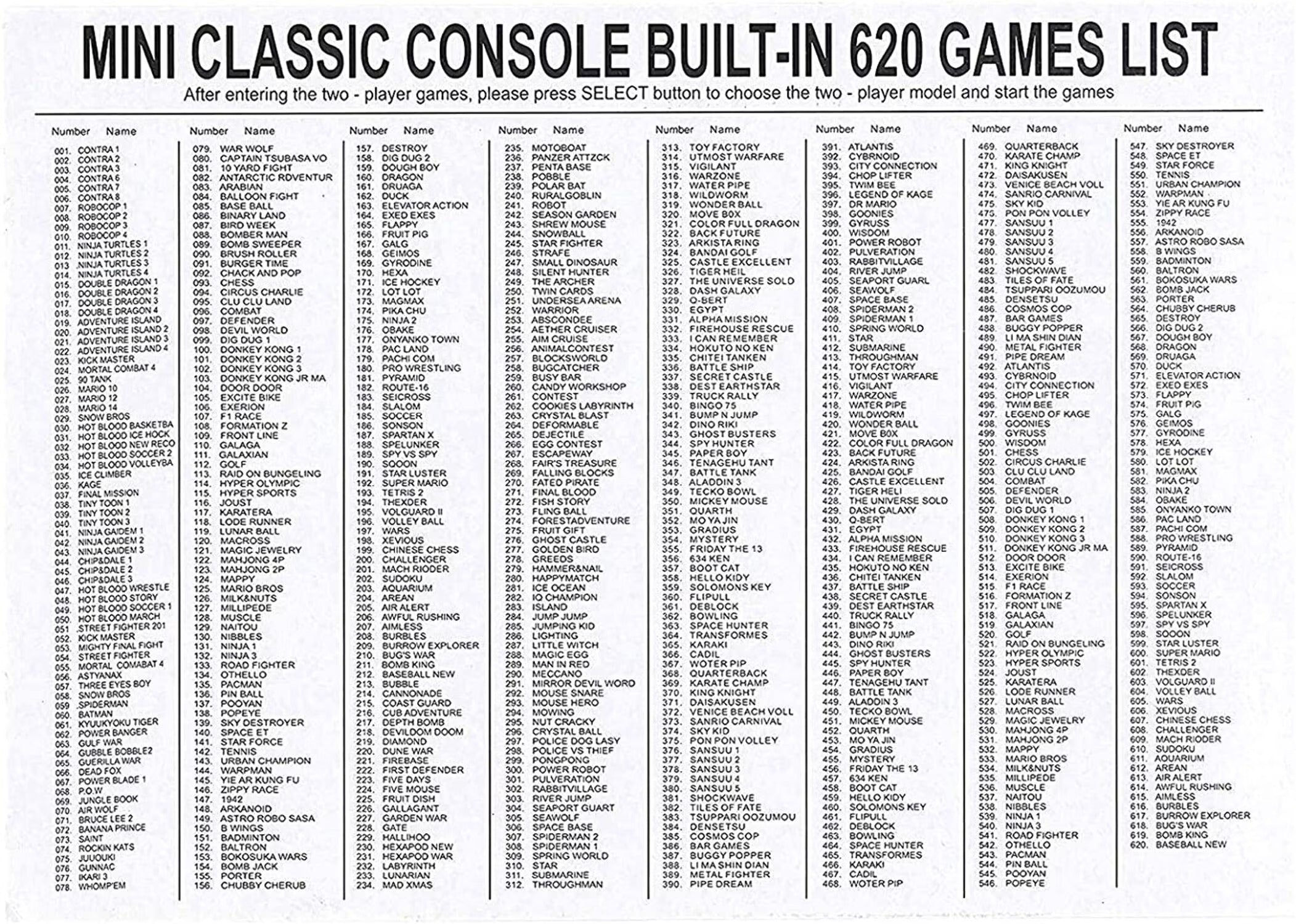 Mini Nes Game Anniversary Edition Built- in 620 Classic games + FREE SEIKO DIVERS WATCH