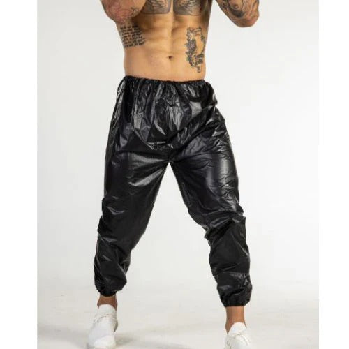 Black SaunaSuit Set Top and Pants Unisex