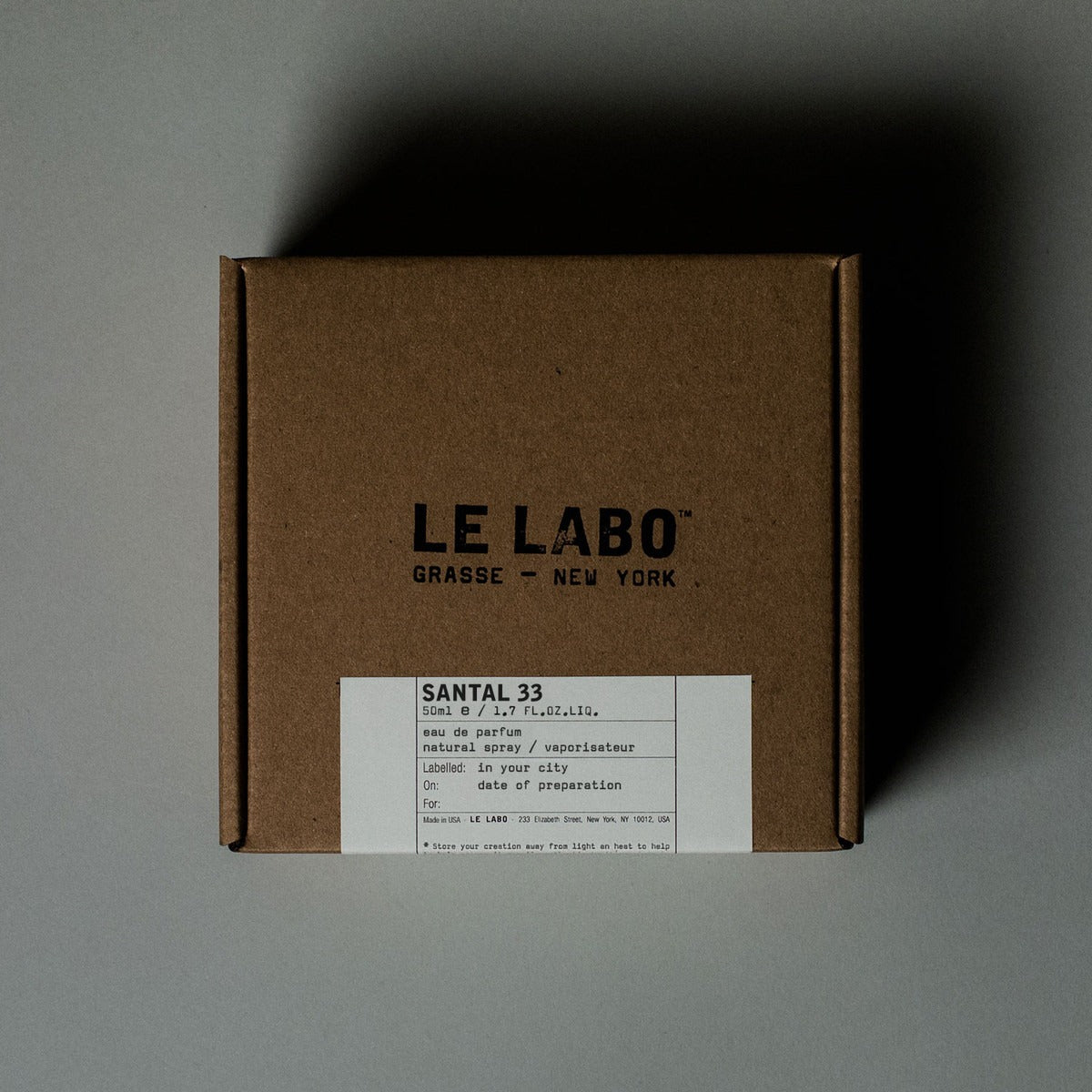 LE LABO SANTAL 33 80ml US TESTER